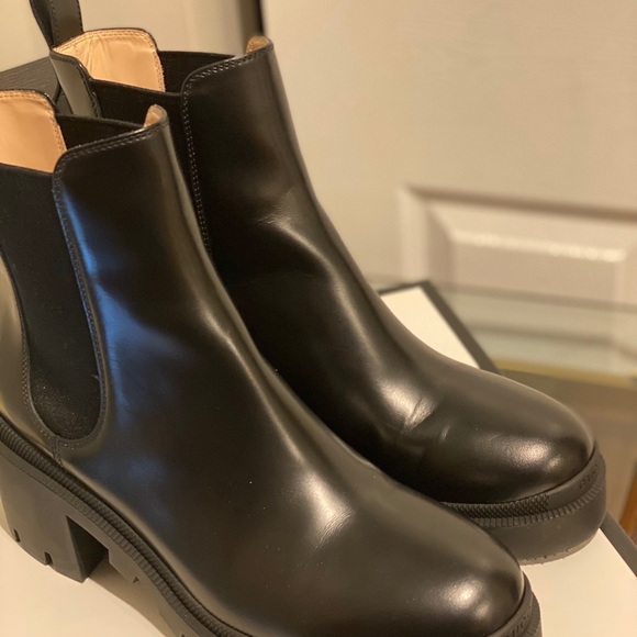 Gucci Leather Ankle Boot with Belt size 39 - Picture 3 of 10